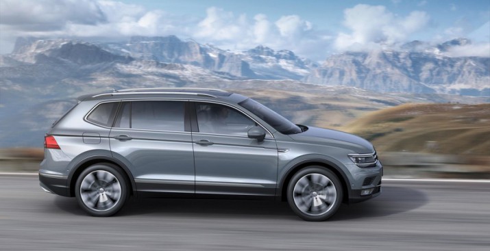 Volkswagen показал внешность нового Tiguan Allspace незадолго до премьеры2
